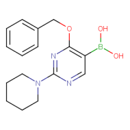 4-Benzyloxy-2-piperidine-1-yl-pyrimidine-5-boronic acid