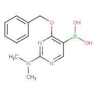 4-Benzyloxy-2-dimethylamino-pyrimidine-5-boronic acid