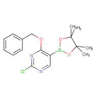4-Benzyloxy-2-chloropyrimidine-5-boronic acid pinacol ester
