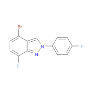 4-bromo-7-fluoro-2-(4-fluorophenyl)-2H-indazole