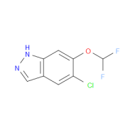 5-chloro-6-(difluoromethoxy)-1H-indazole
