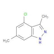4-chloro-3,6-dimethyl-1H-indazole