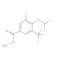methyl 4-(difluoromethoxy)-3-fluoro-5-(trifluoromethyl)benzoate