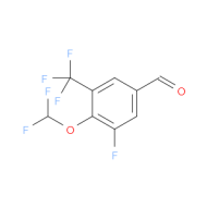4-(difluoromethoxy)-3-fluoro-5-(trifluoromethyl)benzaldehyde