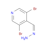 3,5-Dibromo-4-pyridinecarboxaldehyde hydrazone