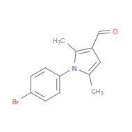 1-(4-Bromophenyl)-2,5-dimethyl-1H-pyrrole-3-carbaldehyde