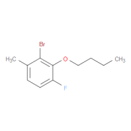 2-Bromo-3-butoxy-4-fluoro-1-methylbenzene