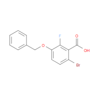 3-(Benzyloxy)-6-bromo-2-fluorobenzoic acid