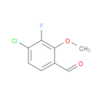 4-Chloro-3-fluoro-2-methoxybenzaldehyde