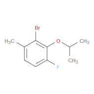 2-Bromo-4-fluoro-3-isopropoxy-1-methylbenzene