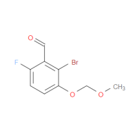 2-Bromo-6-fluoro-3-(methoxymethoxy)benzaldehyde