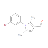 1-(3-Bromophenyl)-2,5-dimethyl-1H-pyrrole-3-carbaldehyde