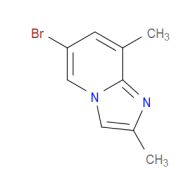 6-Bromo-2,8-dimethylimidazo[1,2-a]pyridine