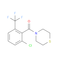 (2-Chloro-6-(trifluoromethyl)phenyl)(thiomorpholino)methanone