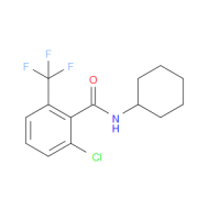 2-Chloro-N-cyclohexyl-6-(trifluoromethyl)benzamide