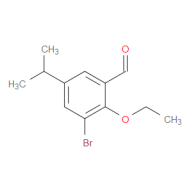 3-Bromo-2-ethoxy-5-isopropylbenzaldehyde