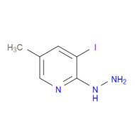 2-Hydrazinyl-3-iodo-5-methylpyridine