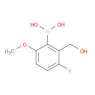 (3-Fluoro-2-(hydroxymethyl)-6-methoxyphenyl)boronic acid