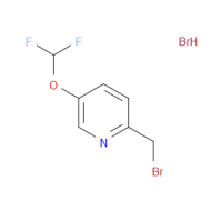 2-(bromomethyl)-5-(difluoromethoxy)pyridine hydrobromide