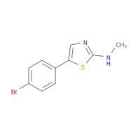 5-(4-Bromophenyl)-N-methylthiazol-2-amine