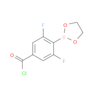 4-(1,3,2-Dioxaborolan-2-yl)-3,5-difluorobenzoyl chloride
