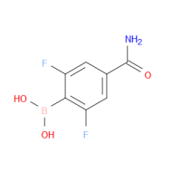 (4-Carbamoyl-2,6-difluorophenyl)boronic acid