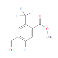 Methyl 5-fluoro-4-formyl-2-(trifluoromethyl)benzoate