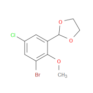 2-(3-Bromo-5-chloro-2-methoxyphenyl)-1,3-dioxolane