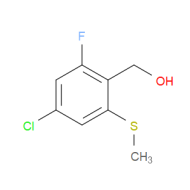 (4-Chloro-2-fluoro-6-(methylthio)phenyl)methanol