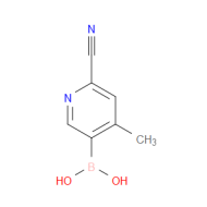 (6-Cyano-4-methylpyridin-3-yl)boronic acid