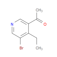 1-(5-Bromo-4-ethylpyridin-3-yl)ethanone