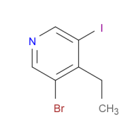 3-Bromo-4-ethyl-5-iodopyridine