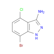 7-Bromo-4-chloro-1H-indazol-3-amine