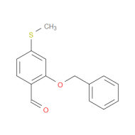 2-(benzyloxy)-4-(methylthio)benzaldehyde